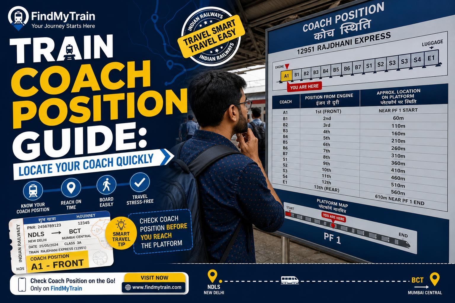 Train Coach Position Guide: Locate Your Coach Quickly
